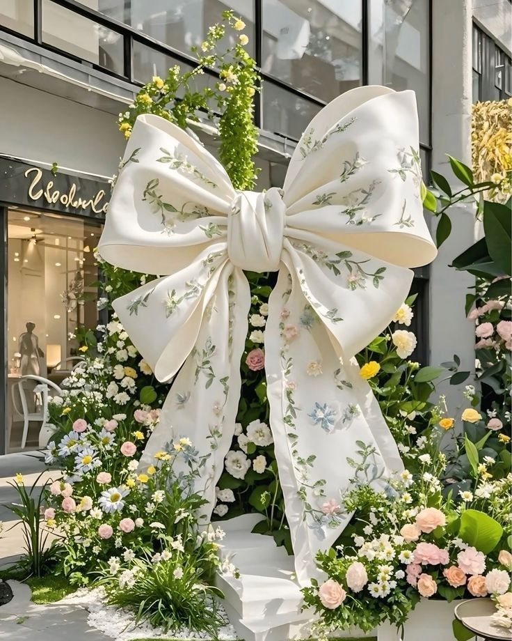 Bow  weddingdecor